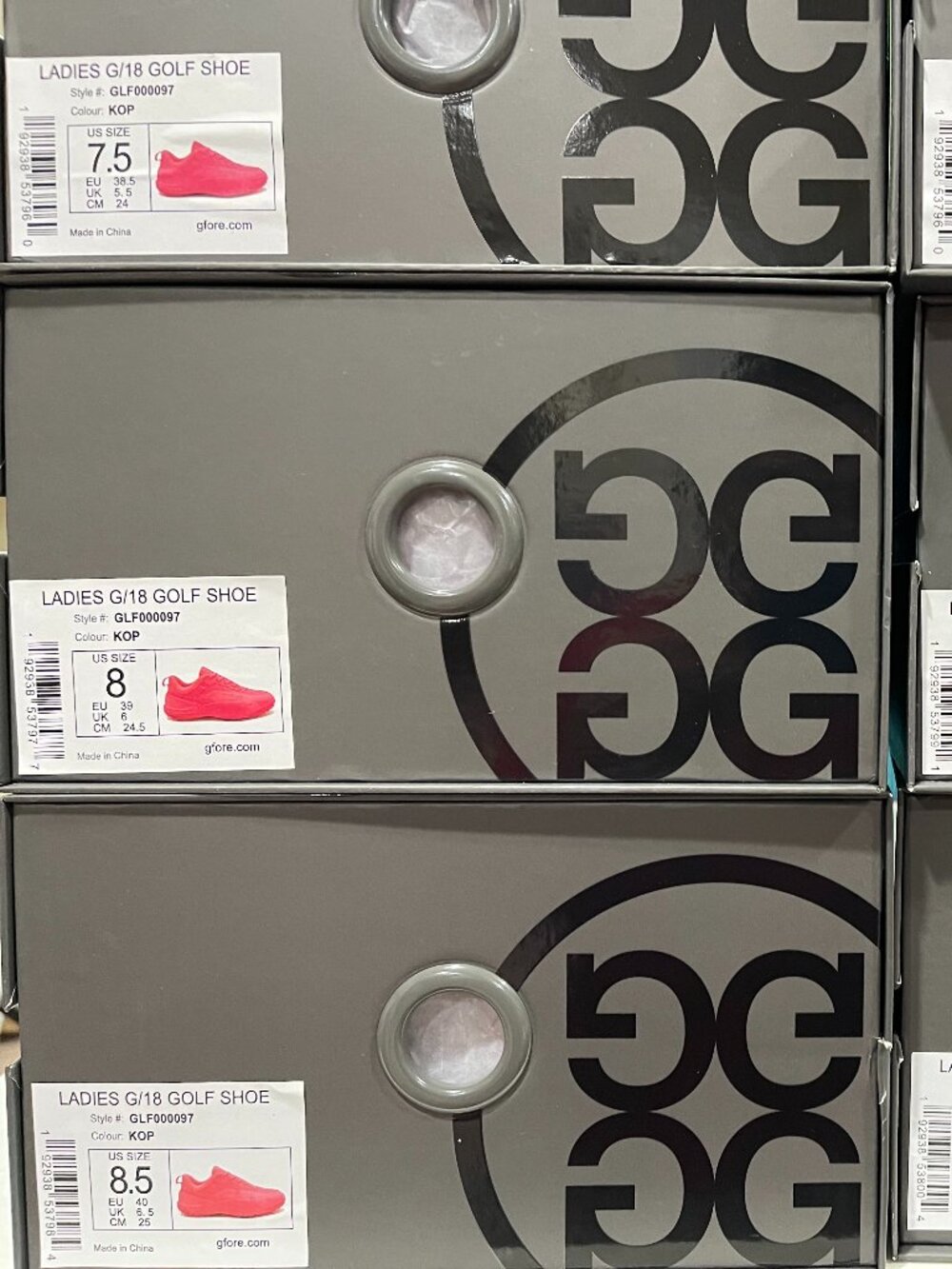 G/FORE G/18 GOLF SHOES KNOCKOUT PINK WOMENS SIZES - Picture 6 of 7